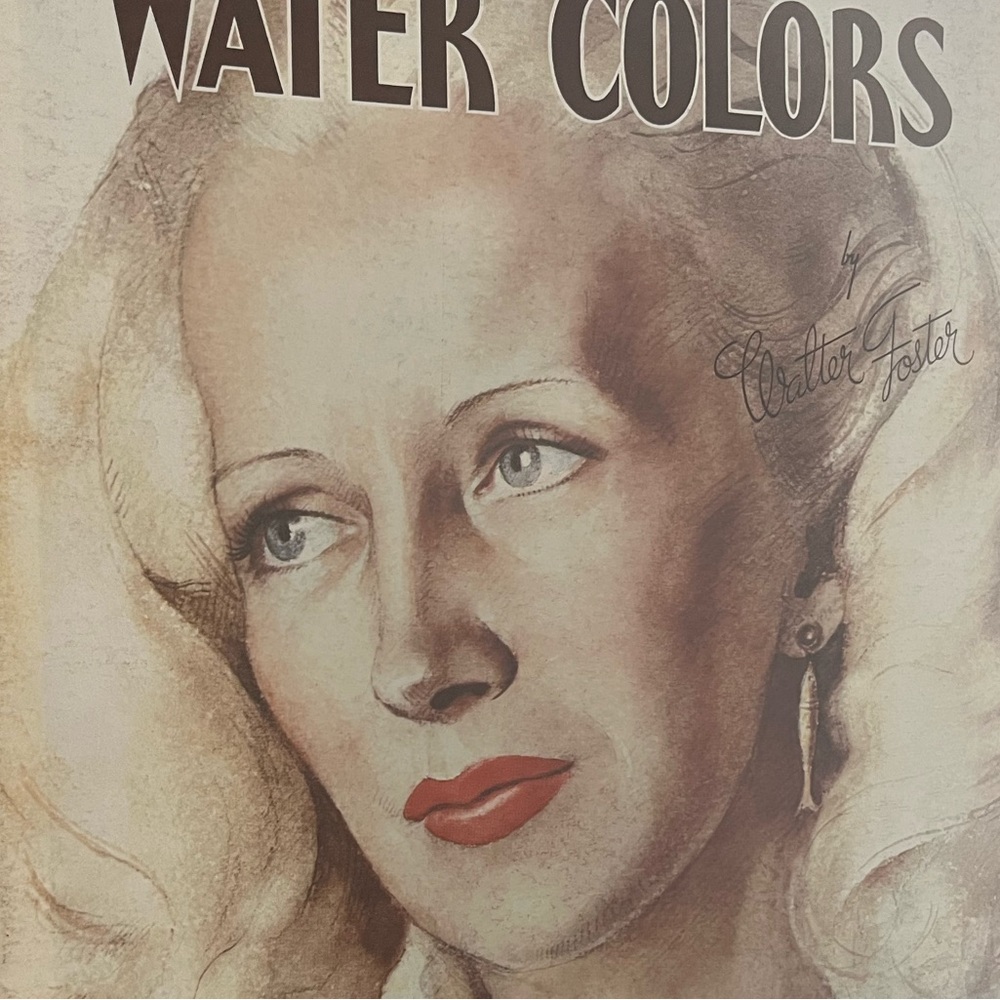 Vintage: How To Do Water Colors By Walter Foster - Picture 4 of 4
